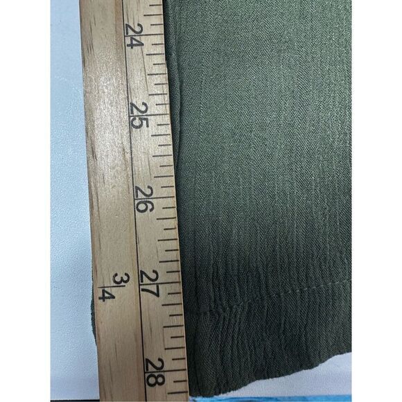 NWT No Boundaries Juniors’ Jumpsuit Olive Green Packets Wide Legs SzXL(15-17) - Picture 9 of 16